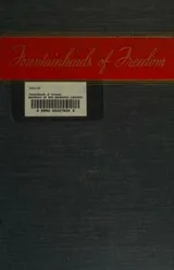Cover of Fountainheads of freedom
