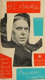 Cover of H. L. Mencken Prejudices