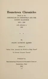 Cover of Hometown chronicles