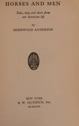 Cover of Horses and men