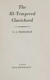 Cover of The ill-tempered clavichord