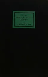 Cover of In the Green mountain country