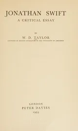 Cover of Jonathan Swift