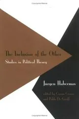 Cover of The Inclusion of the Other