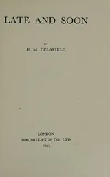 Cover of Late and soon