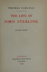 Cover of The life of John Sterling