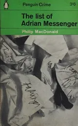 Cover of The List of Adrian Messenger