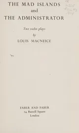 Cover of The mad islands and the administrator