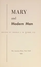 Cover of Mary and Modern Man