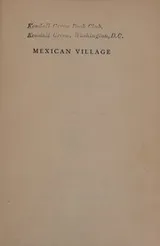 Cover of Mexican village
