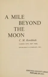 Cover of A Mile Beyond the Moon [A COLLECTION OF IMAGINATIVE TALES]
