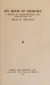 Cover of My book of memory