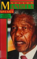Cover of Nelson Mandela speaks