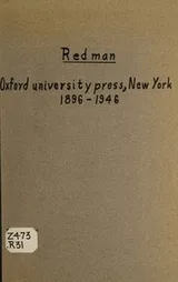 Cover of The Oxford University Press, New York, 1896-1946