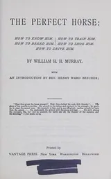 Cover of The perfect horse
