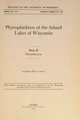 Cover of Phytoplankton of the Inland Lakes of Wisconsin : Part II