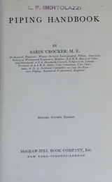 Cover of Piping handbook