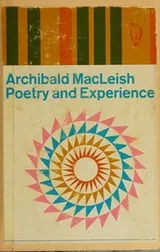Cover of Poetry and experience