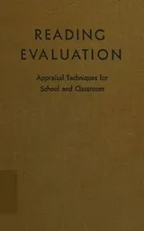Cover of Reading evaluation