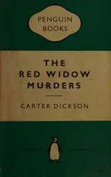 Cover of The red widow murders