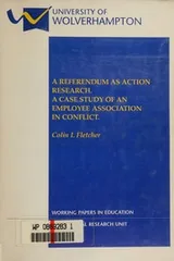 Cover of A referendum as action research