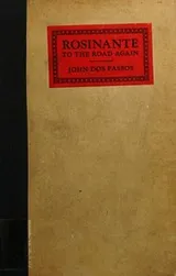 Cover of Rosinante to the road again. by John Dos Passos.
