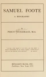 Cover of Samuel Foote