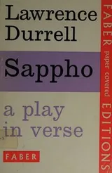 Cover of Sappho, a Play in Verse.