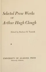 Cover of Selected prose works