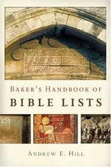 Cover of Baker's handbook of Bible lists
