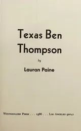 Cover of Texas Ben Thompson