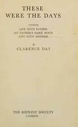 Cover of These were the days