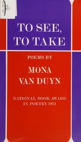 Cover of To see, to take