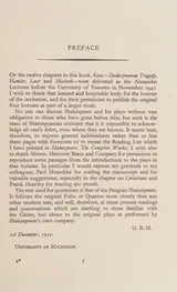 Cover of Tragedie of King Lear