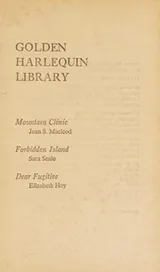 Cover of Golden Harlequin Library, Volume XVIII