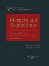 Cover of Mergers and Acquisitions, Cases and Materials