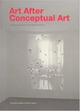 Cover of Art after conceptual art
