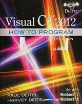 Cover of Visual C# 2012 How to Program