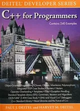 Cover of C++ for programmers
