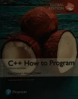 Cover of C++ How to Program--early objects