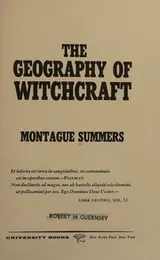 Cover of The geography of witchcraft