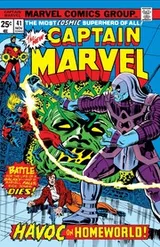Cover of Captain Marvel #41