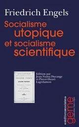 Cover of SOCIALISME UTOPIQUE ET SOCIALISME SCIENTIFIQUE