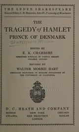Cover of the tragedy of hamlet prince of denmark