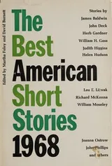 Cover of The best American short stories, 1968