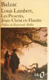 Cover of Louis Lambert les proscrits jesus-christ en flandre