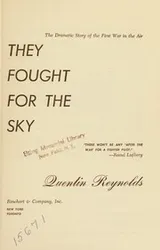 Cover of They fought for the sky