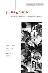 Cover of Just Being Difficult?