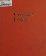 Cover of A hundred years of Georgian London
