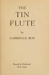 Cover of the tin flute